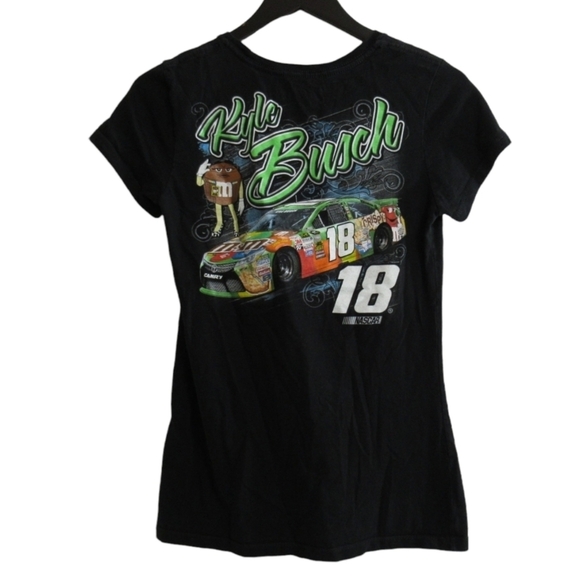 Kyle Busch m&ms Nascar racing cotton tee size medium - Picture 1 of 8